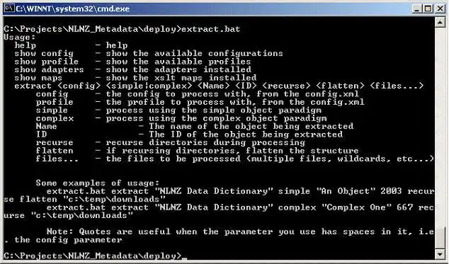 Download web tool or web app Metadata Extraction Tool to run in Linux online