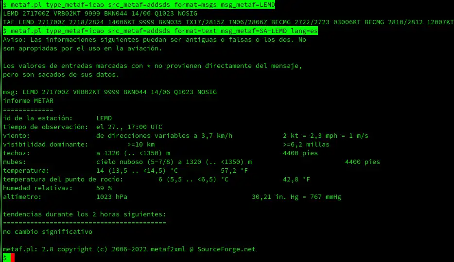 Unduh alat web atau aplikasi web metaf2xml