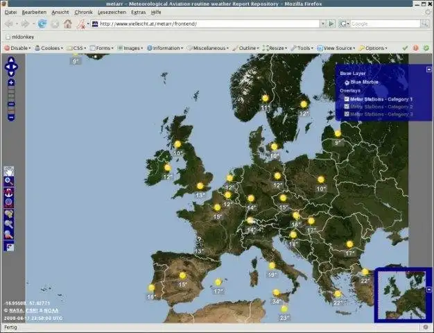 ดาวน์โหลดเครื่องมือเว็บหรือเว็บแอป METAR Repository