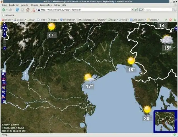 Mag-download ng web tool o web app METAR Repository