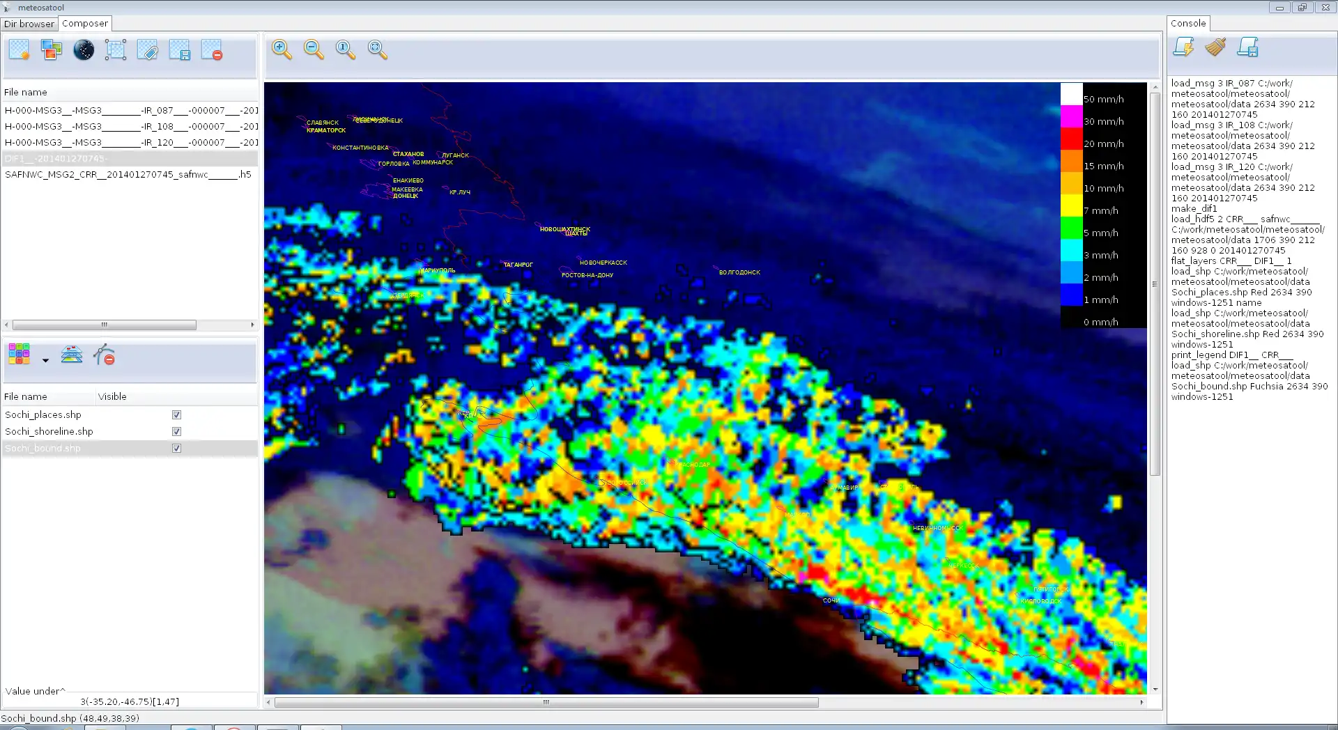 Téléchargez l'outil Web ou l'application Web meteosatool pour l'exécuter sous Linux en ligne