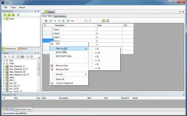 ดาวน์โหลดเครื่องมือเว็บหรือเว็บแอป Metis สำหรับ Oracle