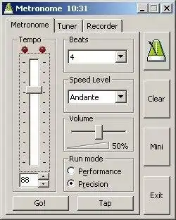 Web ツールまたは Web アプリ Metronome をダウンロード