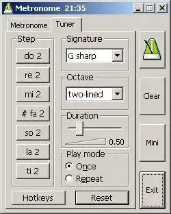 Download webtool of webapp Metronome