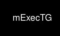 Run mExecTG in OnWorks free hosting provider over Ubuntu Online, Fedora Online, Windows online emulator or MAC OS online emulator