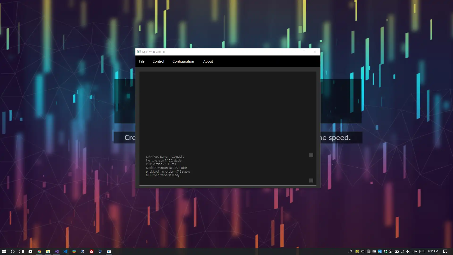 Download web tool or web app MFN Web Server