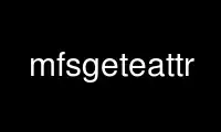 Run mfsgeteattr in OnWorks free hosting provider over Ubuntu Online, Fedora Online, Windows online emulator or MAC OS online emulator