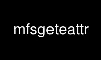 通过 Ubuntu Online、Fedora Online、Windows 在线模拟器或 MAC OS 在线模拟器在 OnWorks 免费托管服务提供商中运行 mfsgeteattr
