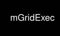 Run mGridExec in OnWorks free hosting provider over Ubuntu Online, Fedora Online, Windows online emulator or MAC OS online emulator