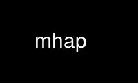 Run mhap in OnWorks free hosting provider over Ubuntu Online, Fedora Online, Windows online emulator or MAC OS online emulator