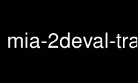 قم بتشغيل mia-2deval-transformquantity في مزود الاستضافة المجاني OnWorks عبر Ubuntu Online أو Fedora Online أو محاكي Windows عبر الإنترنت أو محاكي MAC OS عبر الإنترنت