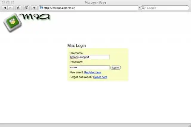 Download web tool or web app mia-chat