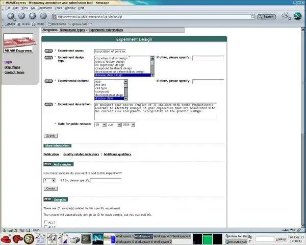 ดาวน์โหลดเครื่องมือเว็บหรือเว็บแอป MIAMExpress เพื่อทำงานใน Windows ออนไลน์ผ่าน Linux ออนไลน์