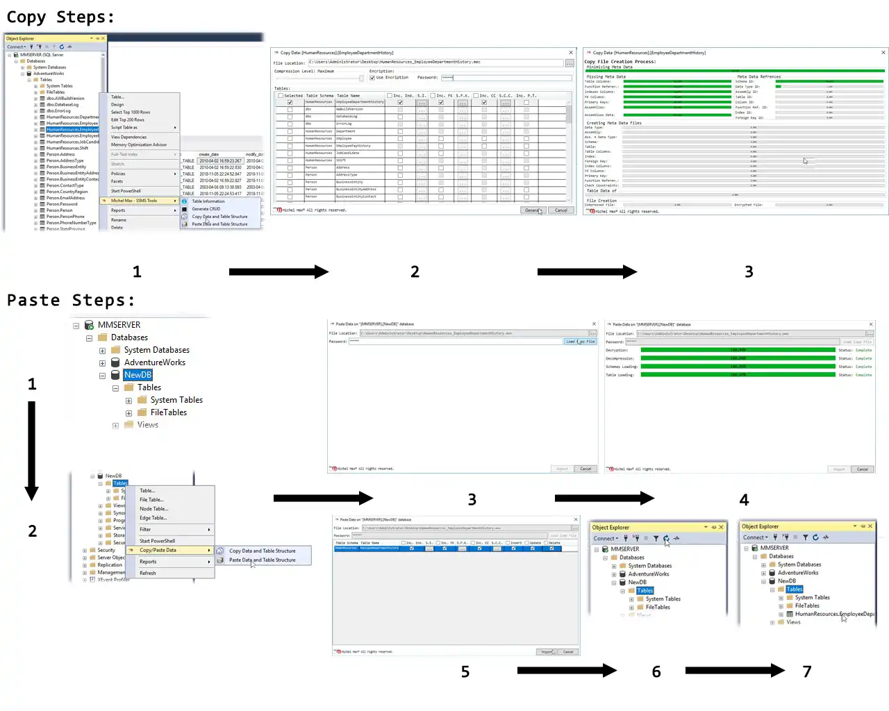 Download web tool or web app Michel Max - SSMS Tools 2014