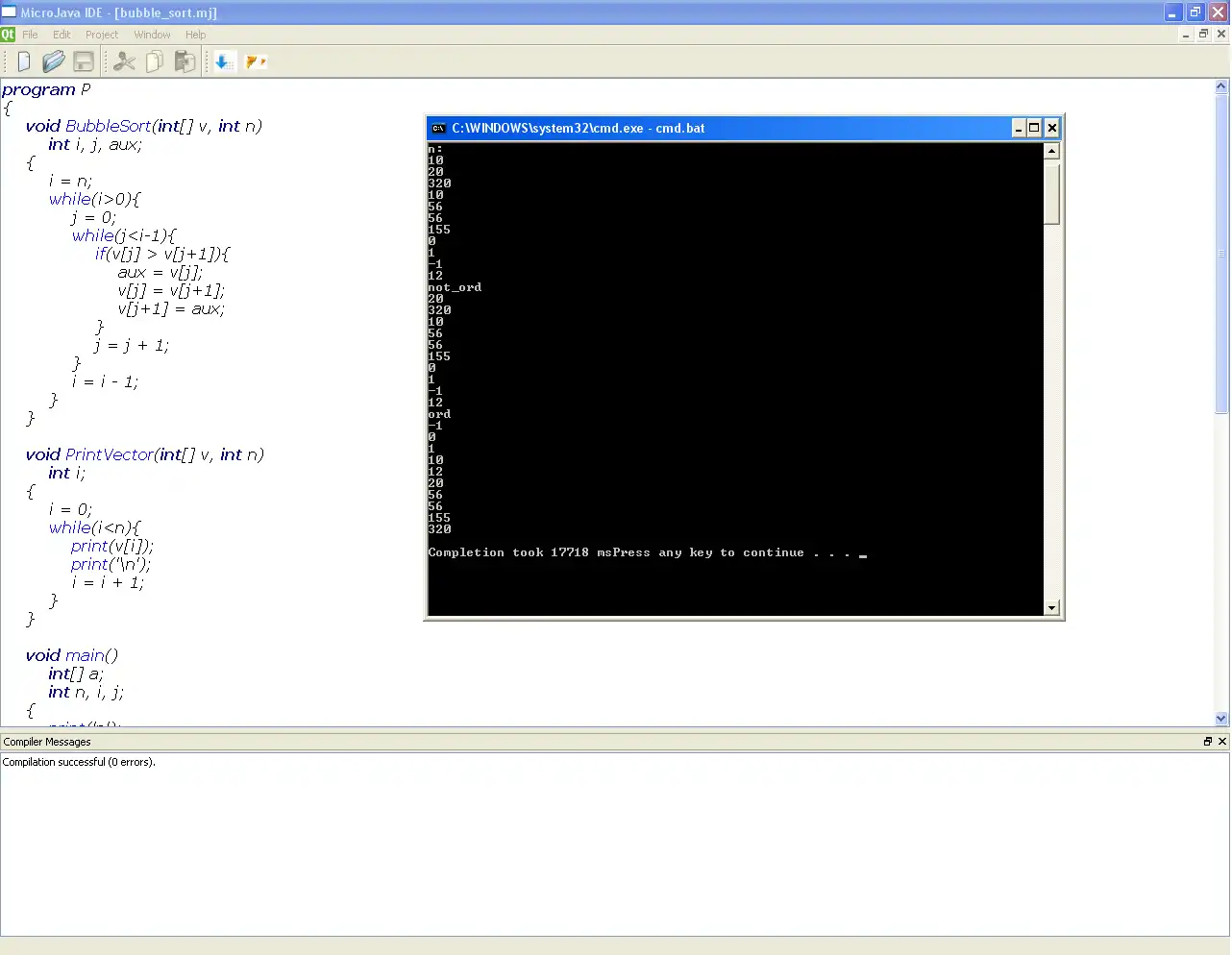 Mag-download ng web tool o web app na MicroJava Compiler at IDE