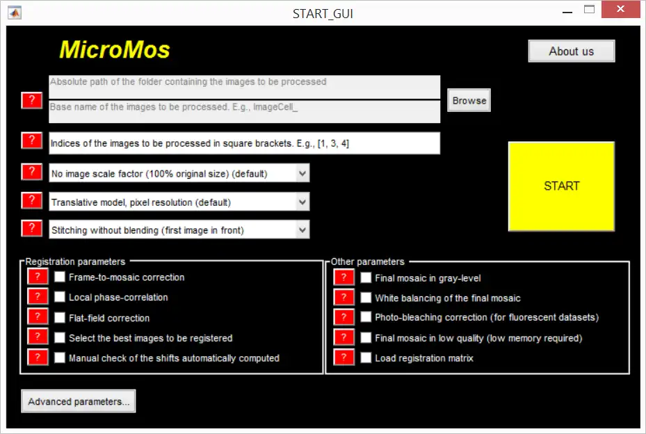 Download web tool or web app MicroMos