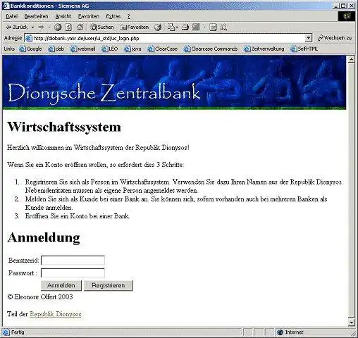 Download web tool or web app Micronation Banking System to run in Linux online