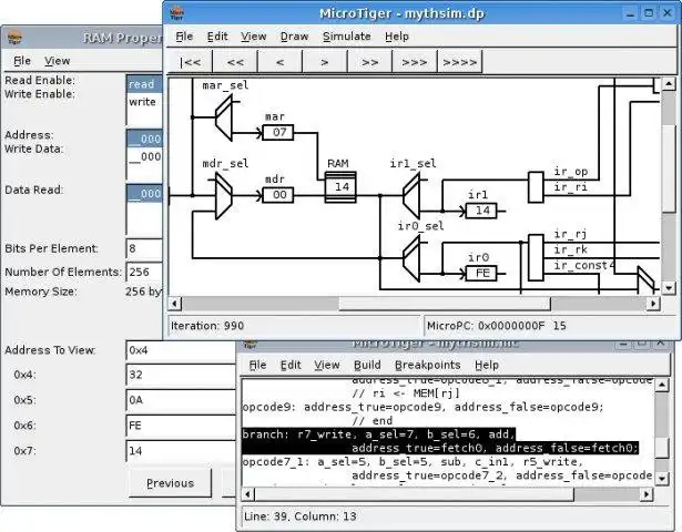 Download web tool or web app MicroTiger to run in Windows online over Linux online