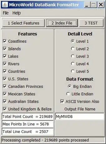 Download de webtool of webapp Micro World Data Bank (MWDB2)-systeem om online onder Linux te draaien
