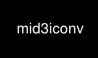 Uruchom mid3iconv u dostawcy bezpłatnego hostingu OnWorks przez Ubuntu Online, Fedora Online, emulator online Windows lub emulator online MAC OS