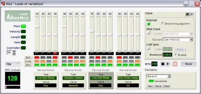 Download web tool or web app Midi Adventure 2