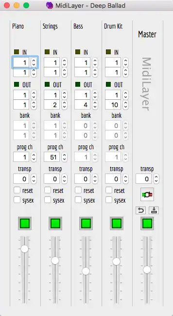 下载网络工具或网络应用程序 Midi 层