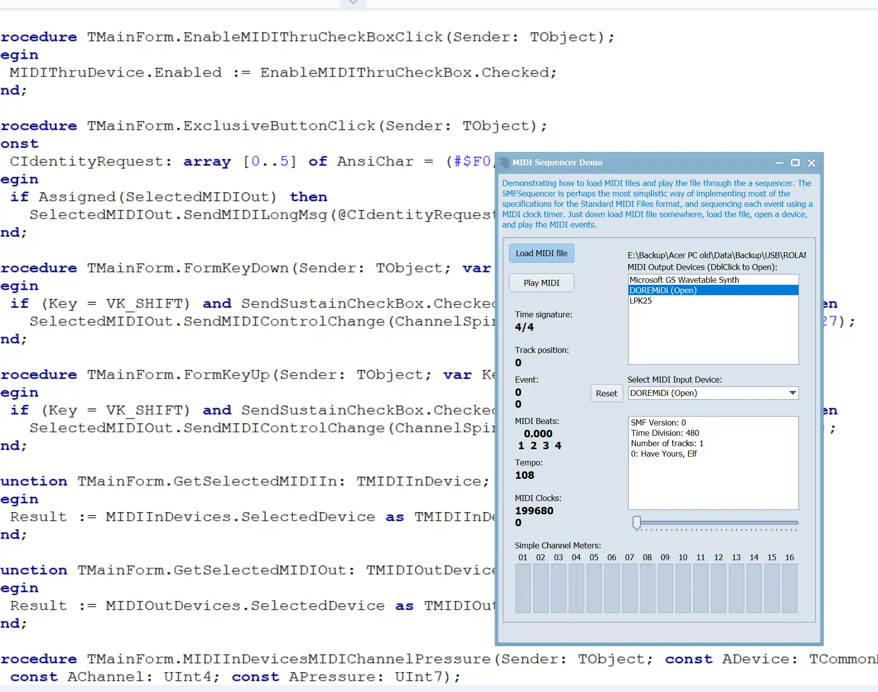 Download web tool or web app MIDI Simplified 1.6