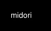 Run midori in OnWorks free hosting provider over Ubuntu Online, Fedora Online, Windows online emulator or MAC OS online emulator