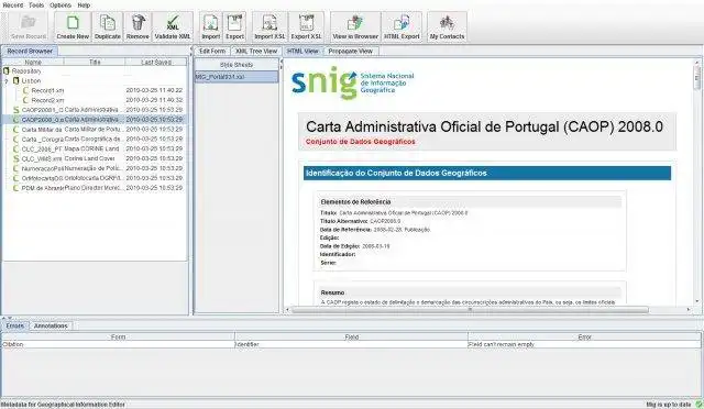 Download web tool or web app MIG Editor