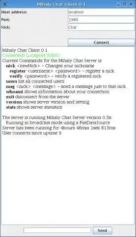 دانلود ابزار وب یا برنامه وب Mihalys Chat System