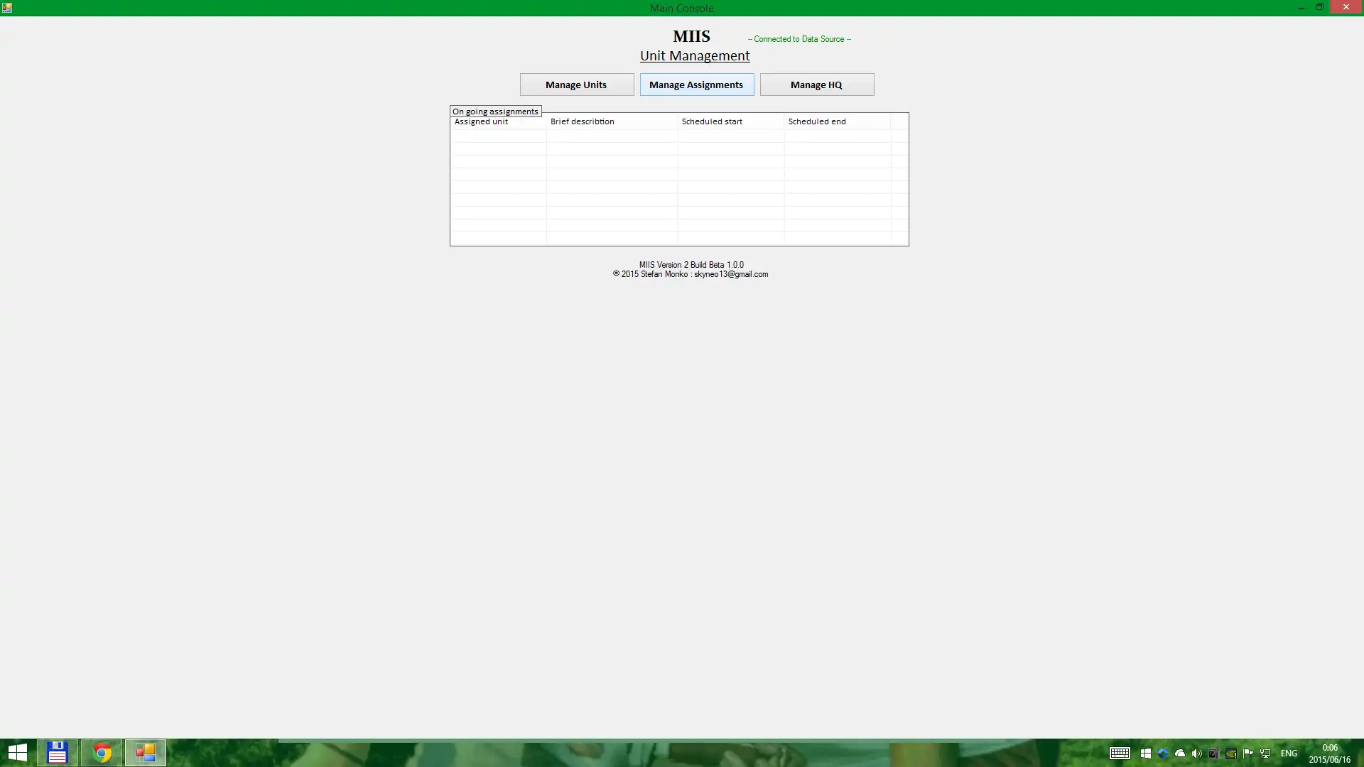 Download web tool or web app MIIS v2 to run in Windows online over Linux online