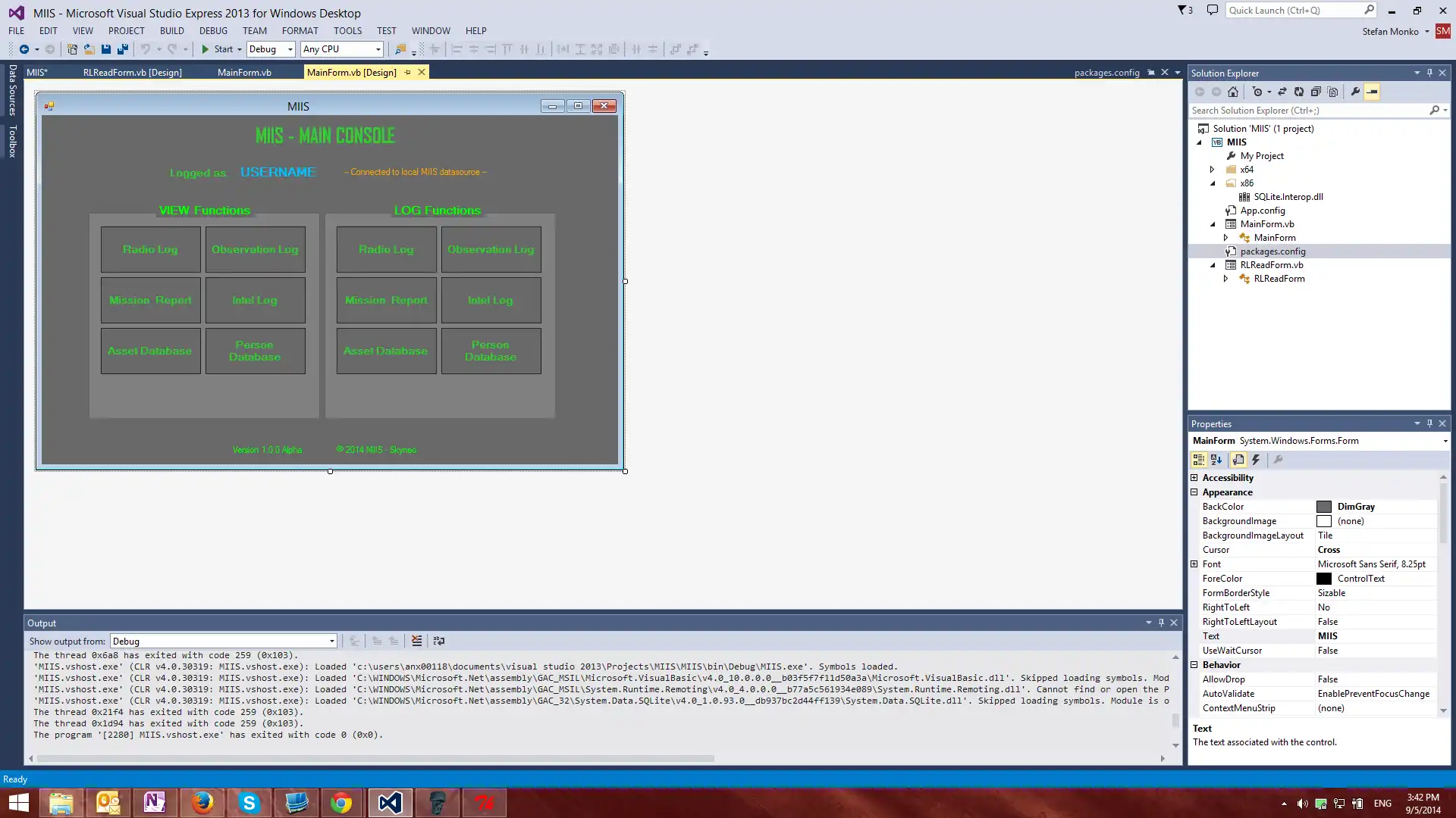 Download web tool or web app MIIS v2 to run in Windows online over Linux online