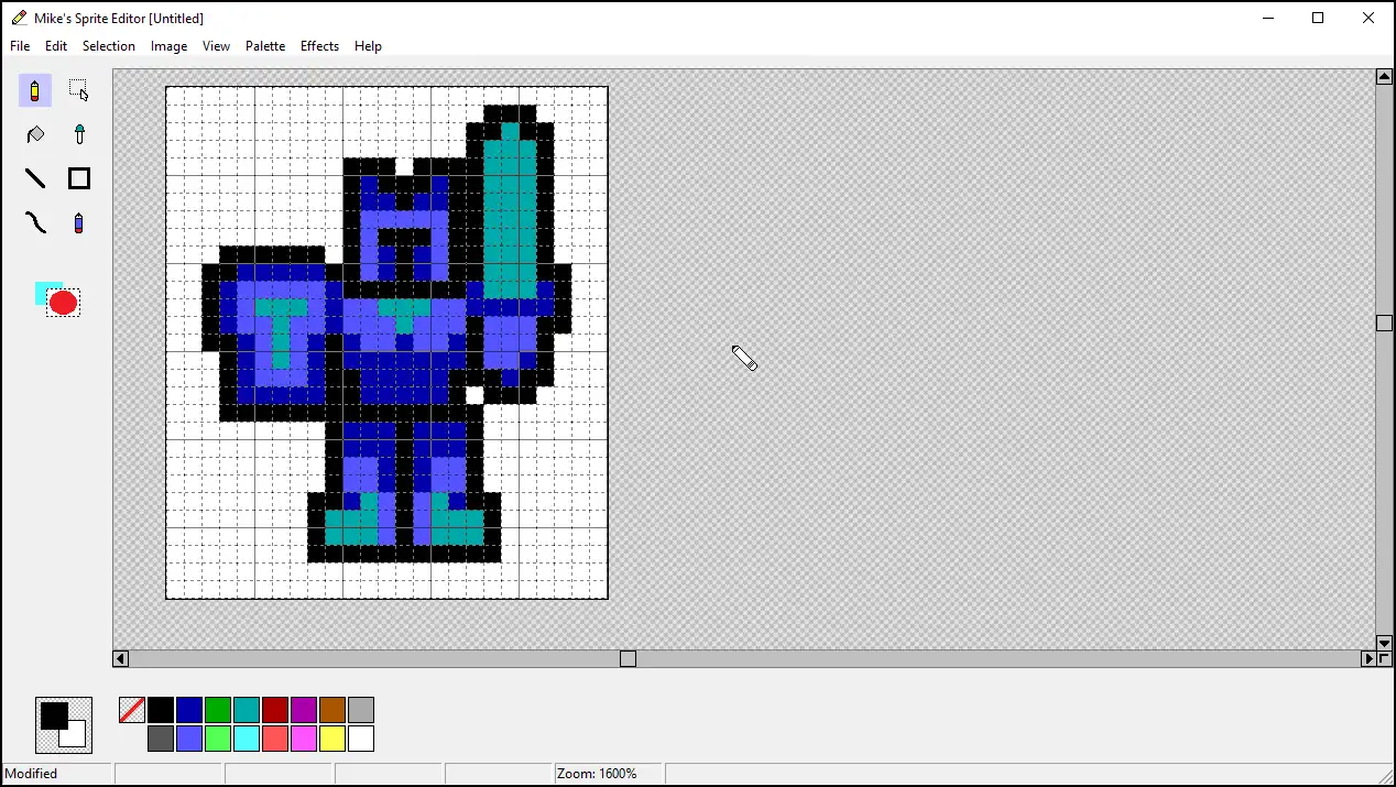 Download webtool of webapp Mikes Sprite Editor