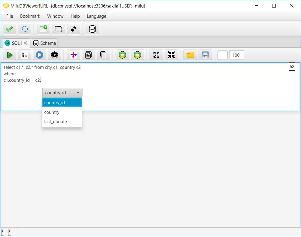 Mag-download ng web tool o web app na MiluDBViewer