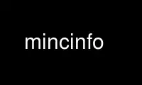 ເປີດໃຊ້ mincinfo ໃນ OnWorks ຜູ້ໃຫ້ບໍລິການໂຮດຕິ້ງຟຣີຜ່ານ Ubuntu Online, Fedora Online, Windows online emulator ຫຼື MAC OS online emulator