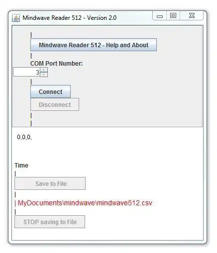 Download web tool or web app Mindwave Reader 512