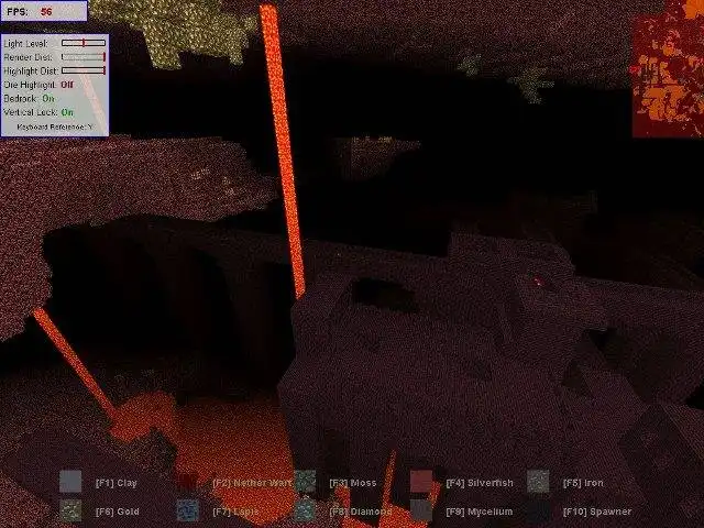 Unduh alat web atau aplikasi web Minecraft X-Ray