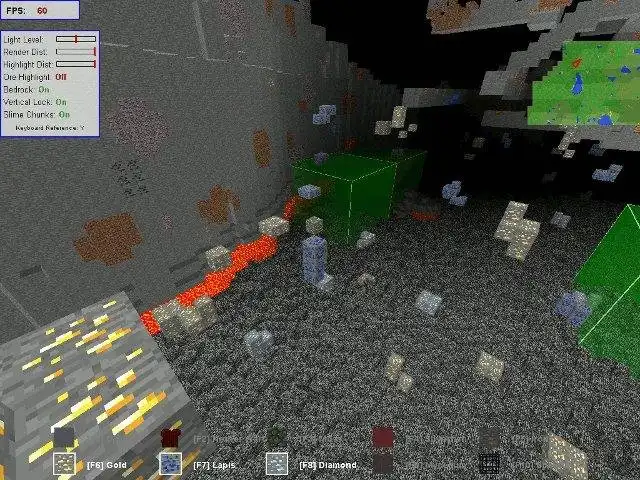 Unduh alat web atau aplikasi web Minecraft X-Ray