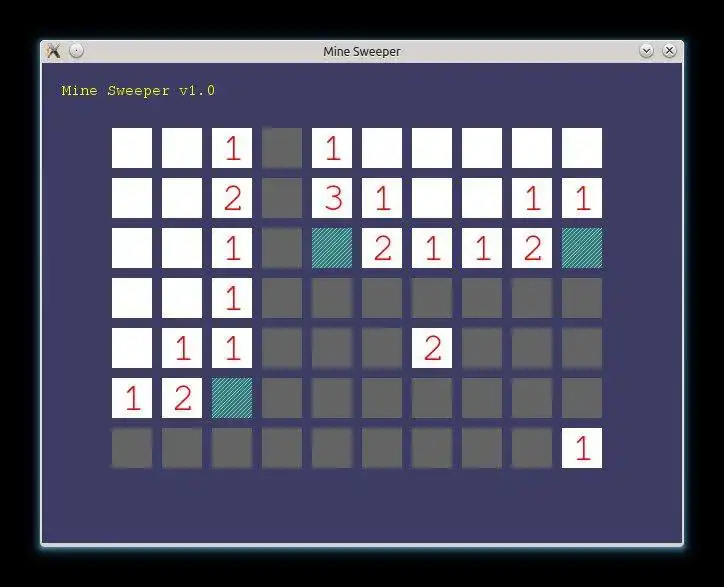 Descărcați instrumentul web sau aplicația web MineSweeper Pygame