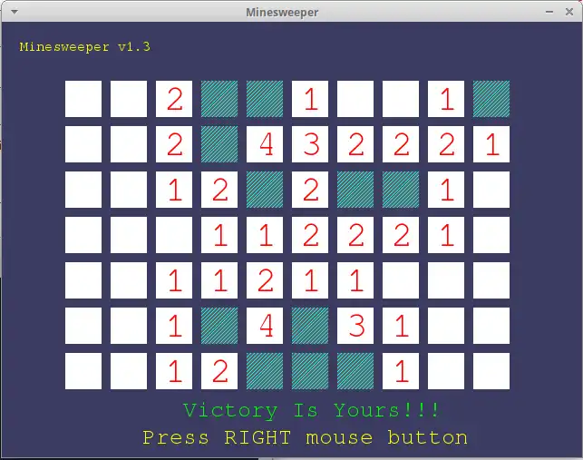 Descărcați instrumentul web sau aplicația web MineSweeper Pygame