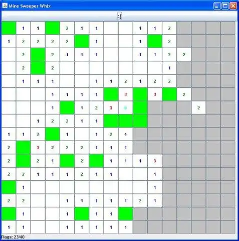 Unduh alat web atau aplikasi web Mine Sweeper Whiz untuk dijalankan di Windows online melalui Linux online