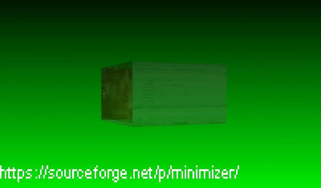 Download web tool or web app minimizer