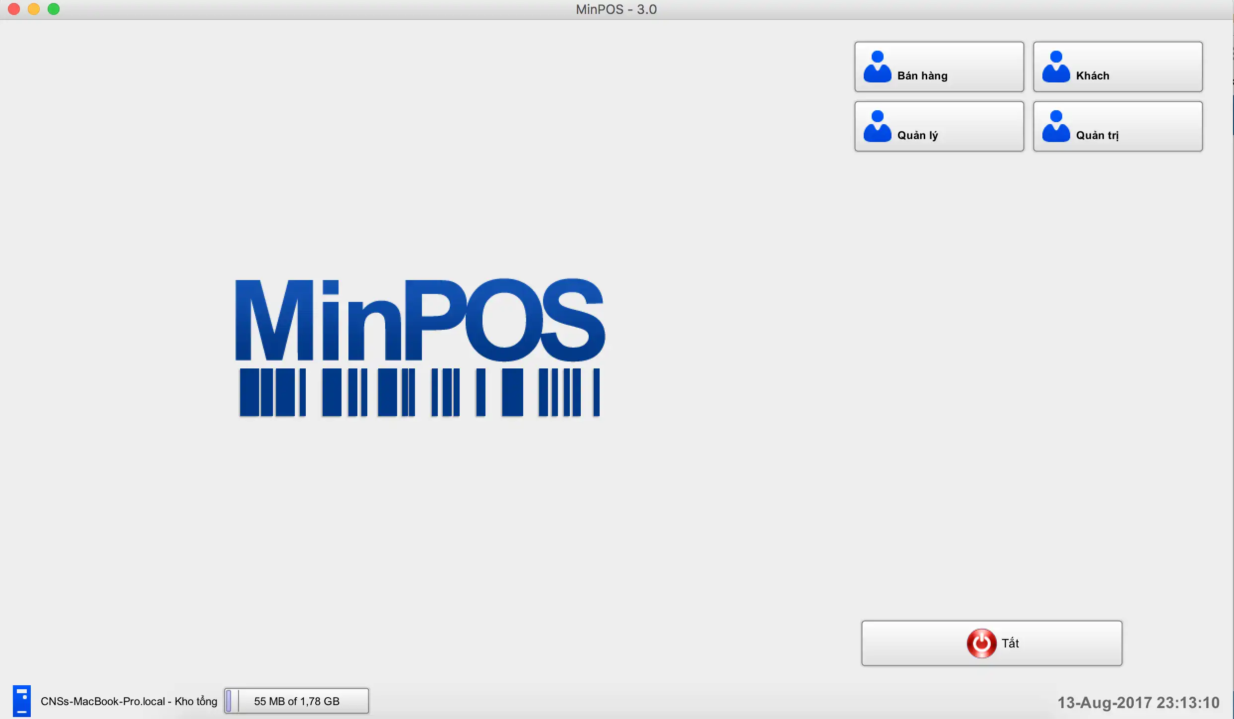 Download web tool or web app MinPOS