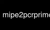 Run mipe2pcrprimers in OnWorks free hosting provider over Ubuntu Online, Fedora Online, Windows online emulator or MAC OS online emulator