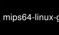 Run mips64-linux-gnuabi64-gccgo-5 in OnWorks free hosting provider over Ubuntu Online, Fedora Online, Windows online emulator or MAC OS online emulator