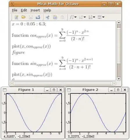 Download web tool or web app Mirai Math to run in Windows online over Linux online