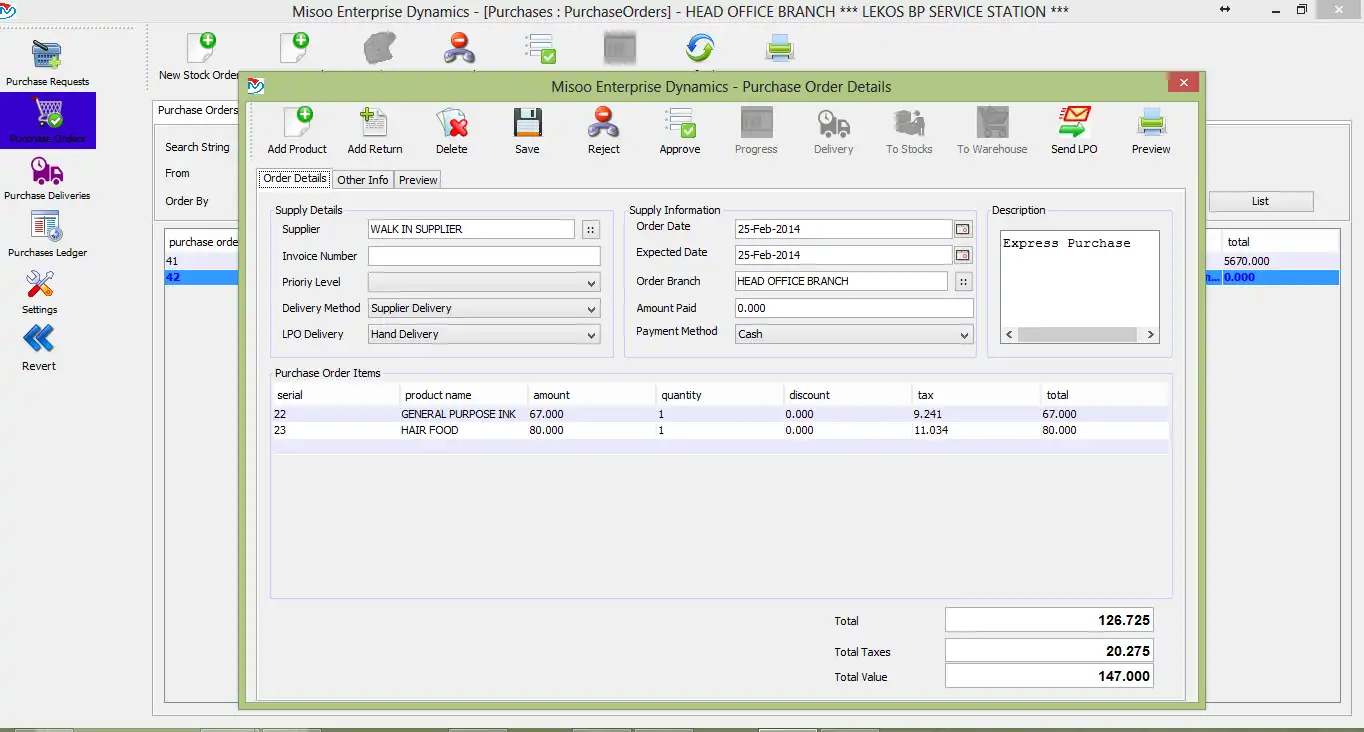 Scarica lo strumento web o l'app web Misoo Retail Management System con POS