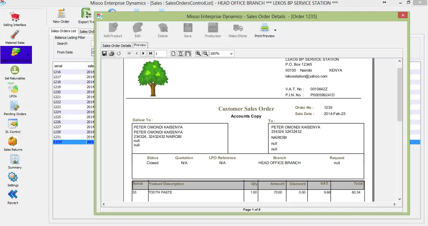 Scarica lo strumento web o l'app web Misoo Retail Management System con POS