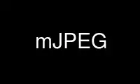 Chạy mJPEG trong nhà cung cấp dịch vụ lưu trữ miễn phí OnWorks qua Ubuntu Online, Fedora Online, trình giả lập trực tuyến Windows hoặc trình mô phỏng trực tuyến MAC OS