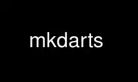 Rulați mkdarts în furnizorul de găzduire gratuit OnWorks prin Ubuntu Online, Fedora Online, emulator online Windows sau emulator online MAC OS